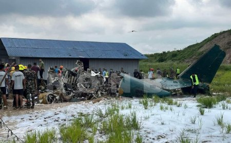 Video Captures Exact Moment When Saurya Airlines Flight Crashed At Kathmandu Airport