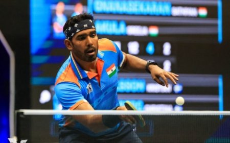 Paris Olympics 2024: Manika Batra To Play Britain’s Anna Hursey, Sharath Kamal Faces Deni Kozul In Table Tennis Openers