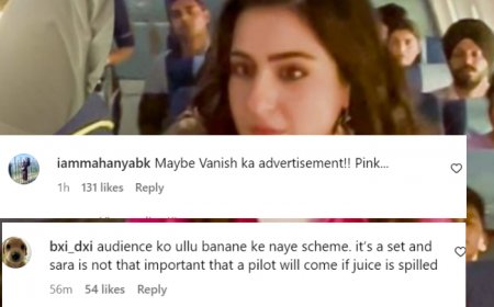 Sara Ali Khan’s Juice Spill Video in Aircraft: Real Mishap or Promotional Gimmick? Netizens React