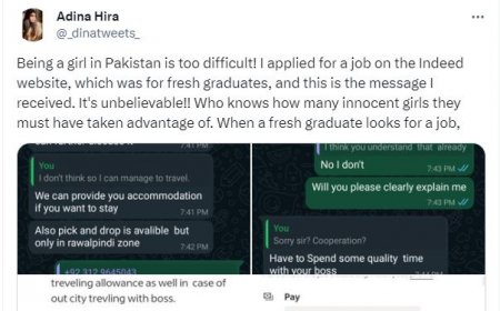 ‘This Country Is hell’ Says Pakistani Woman When Asked To Spend ‘Quality Time’ With Boss