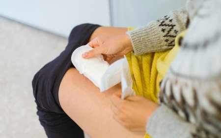 A new algae-based menstrual pad could stop leaks