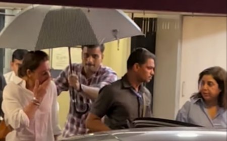 Shah Rukh Khan Hugs Farah Khan After Her Mother’s Death; Gauri And Suhana Arrive to Pay Last Respect, WATCH