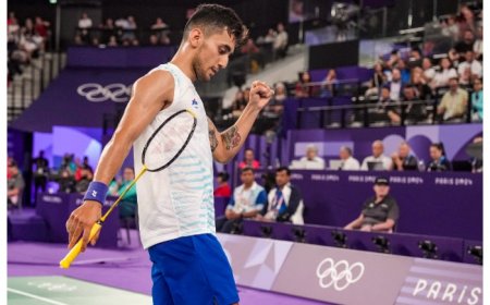 Paris Olympics 2024: Lakshya Sen Beats Kevin Cordon Of Guatemala In Straight Games