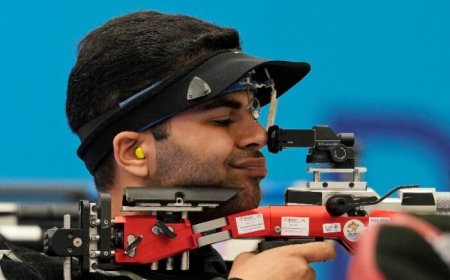 Paris Olympics 2024: Arjun Babuta Misses Medal By Whisker, Finishes Fourth In Men’s 10m Air Rifle Final 