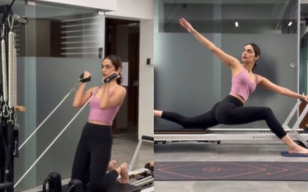 Manushi Chhillar’s Intense Pilates Session is The Fitness Inspiration For The Whole Week Ahead- Watch