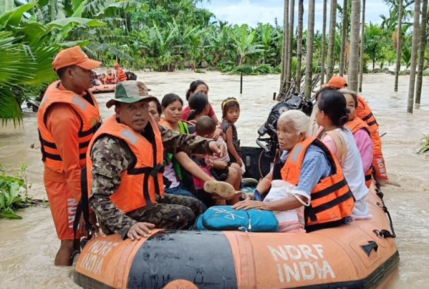 Assam Flood: Vehicle Speed Limits to Be Regulated on National Highway 715, Safety Measures Issued
