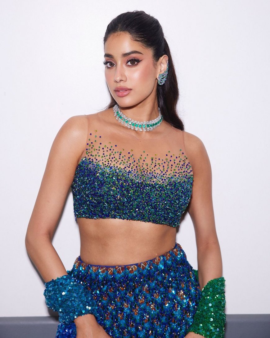 Janvhi Kapoor’s Enchanting Peacock Lehenga is an Ode to Her Jamnagar Diaries And We Just Cannot Stop Looking!- See Mesmerising Pics