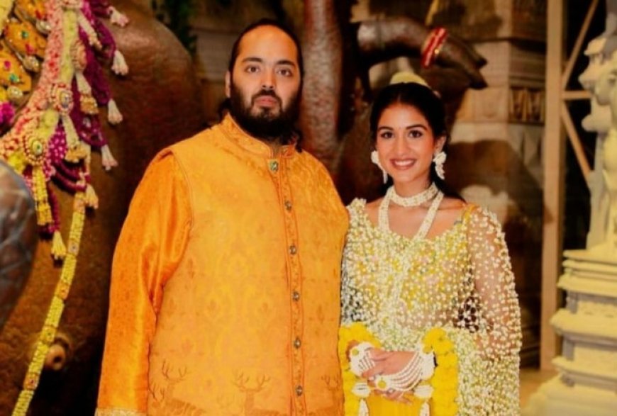 Anant Ambani-Radhika Merchant Wedding LIVE Updates: Soon-to-be Married Couple Radiate Love And Light, See Haldi Pics
