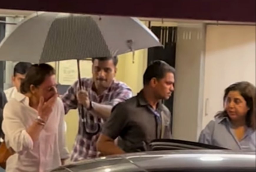 Shah Rukh Khan Hugs Farah Khan After Her Mother’s Death; Gauri And Suhana Arrive to Pay Last Respect, WATCH