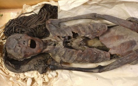 An Egyptian mummy’s silent ‘scream’ might have been fixed at death