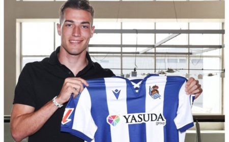 Real Sociedad Sign Croatian Midfielder Luka Sucic On Six-Year Deal