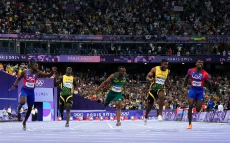 Paris Olympics 2024: Noah Lyles Beats Kishane Thomas In Photo Finish To Become First American 100m Winner In 20 Years I WATCH Video