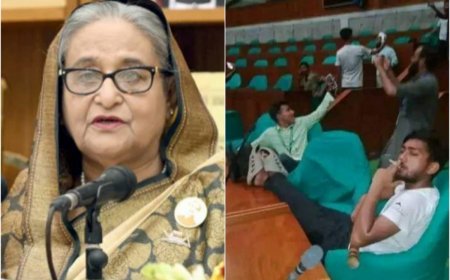 Bangladesh Unrest: Rampaging Mobs Loot, Vandalise Sheikh Hasina’s ‘Ganabhaban’ Palace, Occupy Parliament; SHOCKING Visuals