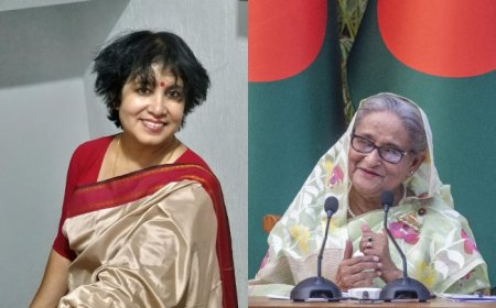 Exiled Bangladeshi Author Taslima Nasreen Takes A Jibe As Sheikh Hasina Escapes to India