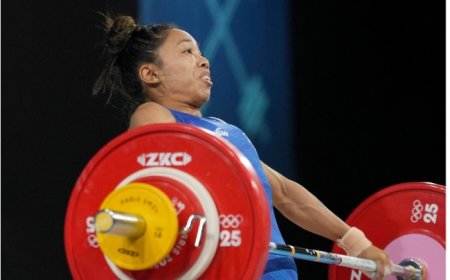 Paris Olympics 2024: Saikhom Mirabai Chanu Finishes Fourth In Weightlifting, Misses Medal
