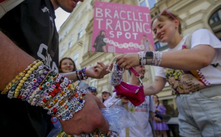 Hundreds of Taylor Swift Fans Come Together in Vienna After Concerts Canceled, See Pics