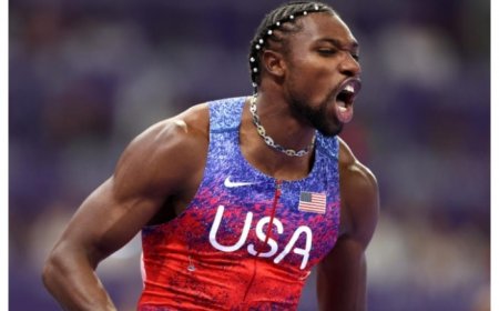 COVID-Stricken Noah Lyles Collapses After Getting Bronze, One Of 8 US Medals At Olympic Track