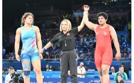 Paris Olympics 2024: Reetika Hooda Enters Quarterfinals With Dominating Win Over Bernadett Nagy