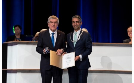 Abhinav Bindra Honored With Olympic Order At IOC Session In Paris