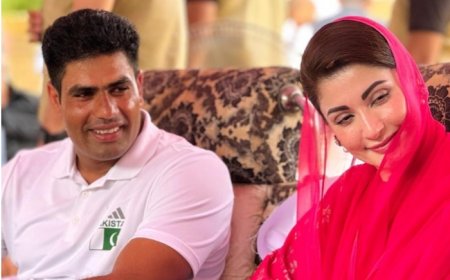 Punjab CM Maryam Nawaz Sharif Announces Huge Cash Reward For Pakistan’s OLY Champion Arshad Nadeem