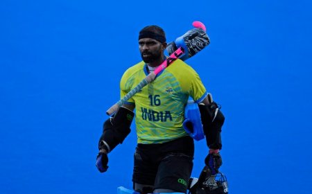 Hockey India Retires PR Sreejesh’s Iconic No 16 Jersey After Paris Olympics 2024