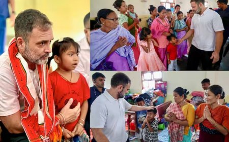 ‘I Again Urge PM Modi To Visit Manipur’: Rahul Gandhi After Meeting Manipuri People Living In Delhi