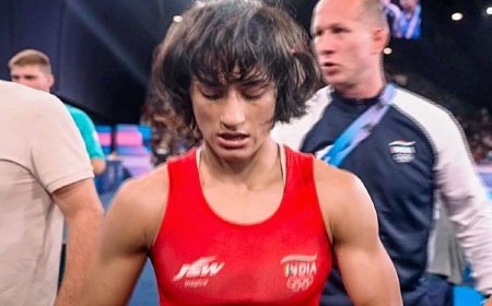 WATCH: Vinesh Phogat Reaching Wrestling Finals Is Matter Of Great Pride For Us, Says PM Narendra Modi