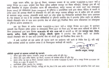 Udaipur Class 10th Student Stabbing Incident: Schools, Colleges to Remain Closed Today; Internet Suspended