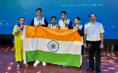Indian Students Bag Multiple Prestigious Medals At 17th International Earth Sciences Olympiad Held In China