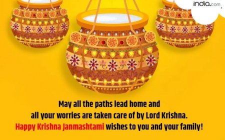 Happy Janmashtami 2024 Wishes: Lord Krishna Images to Share on WhatsApp And Facebook Status