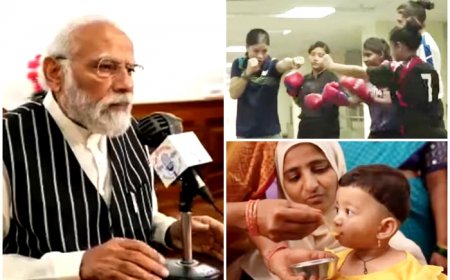 Mann Ki Baat: PM Modi Highlights ‘Fit India,’ Emphasizes Children’s Nutrition As National Priority