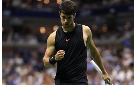 US Open 2024: Carlos Alcaraz Moves To Second Round With Win Over Li Tu