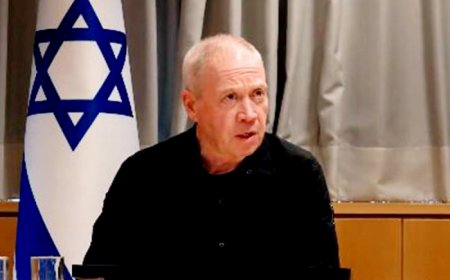 Israeli Defence Minister Gallant Holds Discussion On War Goals, Seeks Return Of Northern Communities