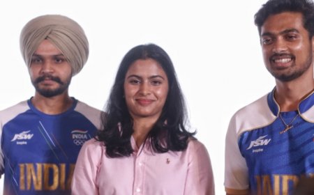 NRAI Felicitates Paris Olympic Medallists Manu Bhaker, Swapnil Kusale, Sarabjot Singh; Gives Cash Awards