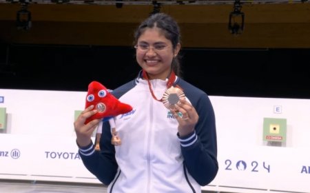 Meet Rubina Francis, India’s Para Pistol Shooter Who Clinched Bronze Medal In Paris Paralympics 2024