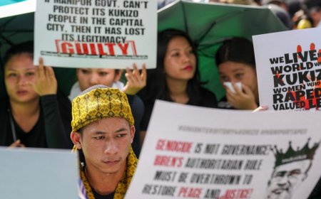 Kukis Hold Rallies Over Separate Administration Demand In Manipur; BJP Spokesman’s House Torched