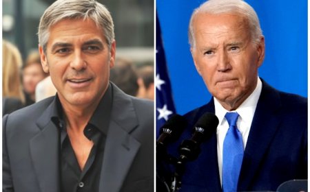 Hollywood Star George Clooney Praises Joe Biden For Dropping Out Of US Presidential Race