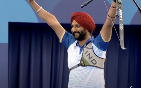 Harvinder Singh Scripts History In Paris, Wins India’s First-Ever Paralympics Gold Medal in Archery