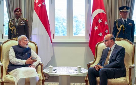 PM Modi, Prez Tharman Push For India-Singapore Collab In Technology, Skill Development, Other Key Sectors – Top Updates