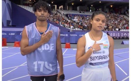 Paris Paralympics 2024: Simran Sharma Narrowly Misses Medal, Finishes 4th In Women’s 100m T12 Final
