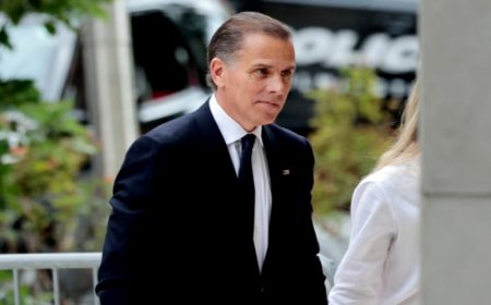 Joe Biden’s Son, Hunter Pleads Guilty To All Nine Charges In Federal Tax Case