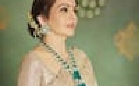 Nita Ambani Drapes Traditional Gujarati Style Grace in Red Silk Patola Saree With a Special Feature on Her Blouse – See Pics