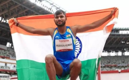 Praveen Kumar Clinches India’s 6th Gold Medal At Paris Paralympics 2024, Creates Asian Record In Men’s High Jump