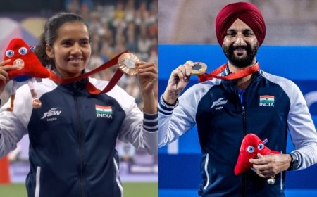 Paris Paralympics 2024: Harvinder Singh, Preeti Pal To Be India’s Flag-Bearers In Closing Ceremony