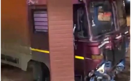 Pune: Truck Driver Rams Into Hotel Building After Being Denied Food 