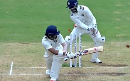 WATCH: Washington Sundar Bamboozles KL Rahul For 37 In Duleep Trophy 2024