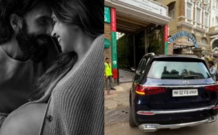 Deepika Padukone – Ranveer Singh Reach Hospital With Family Ahead of Baby’s Arrival, Fans Say ‘Mother will be Mothering Soon’ – WATCH