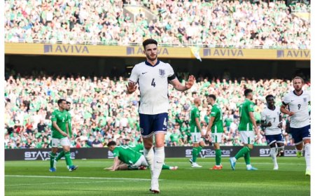 Ireland Vs England: Declan Rice Declines To Celebrate after Scoring Against Ireland In UEFA Nations League