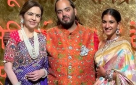 Radhika Merchant’s Silk Zardosi Saree to Nita Ambani’s Multi-String Pearl Choker: How The Ambani Bahus Stole The Show at Antila’s Ganeshotsav