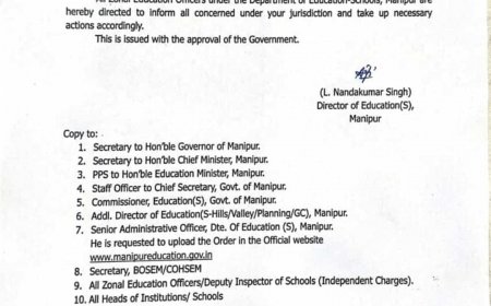 Manipur Violence: All Government, Private, And Central Schools To Remain Closed On September 9 And 10